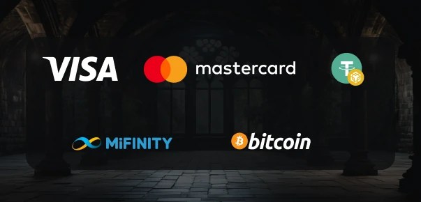 Golden Crown casino payment methods Mastercard and Bitcoin